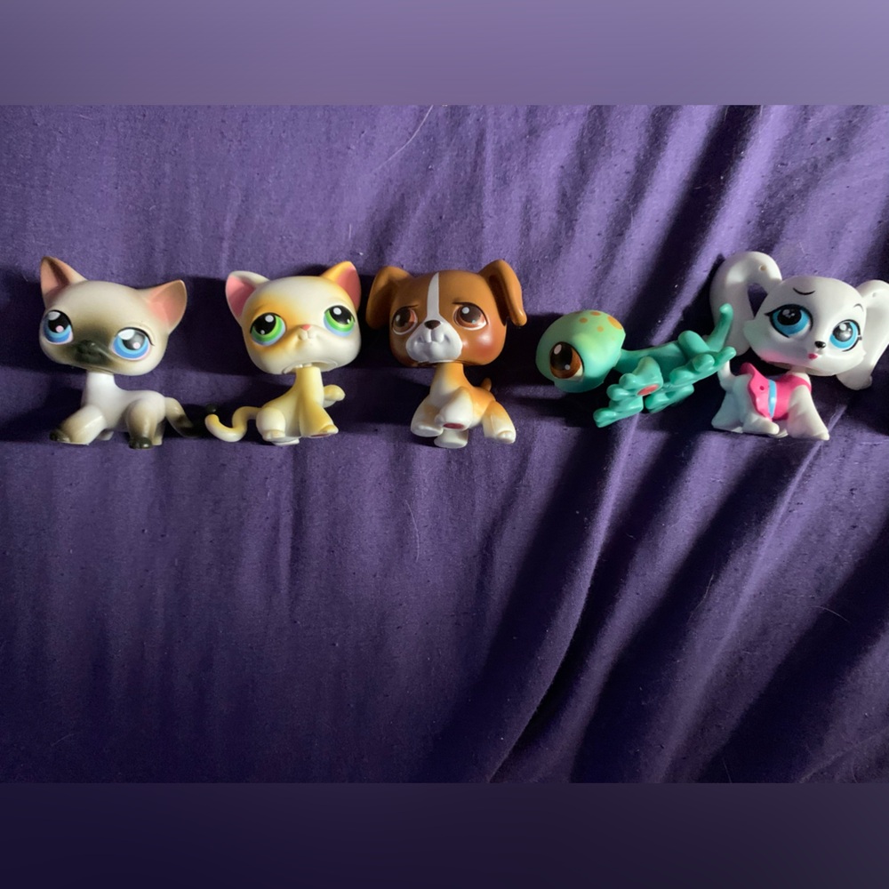 Littlest Pet Shop lot of 5